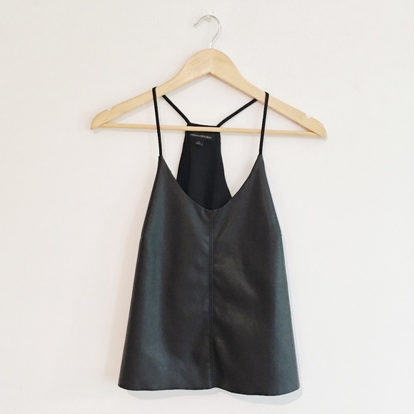 Banana Republic Tops - FLASH SALE – Banana Republic Leather Cami